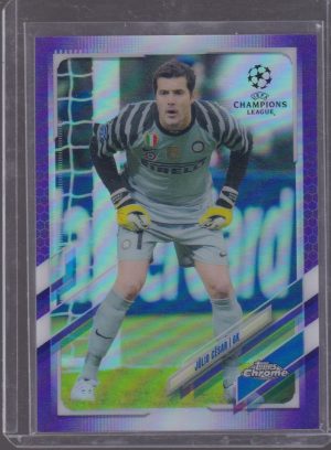 2021 TOPPS CHROME JULIO CESAR 146/250 PURPLE #88