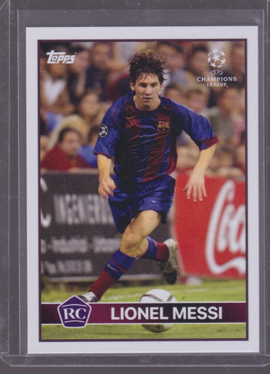 2020 TOPPS UCL THE LOST ROOKIES LIONEL MESSI