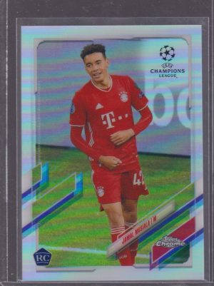 2021 TOPPS CHROME JAMAL MUSIALA ROOKIE REFRACTOR #81