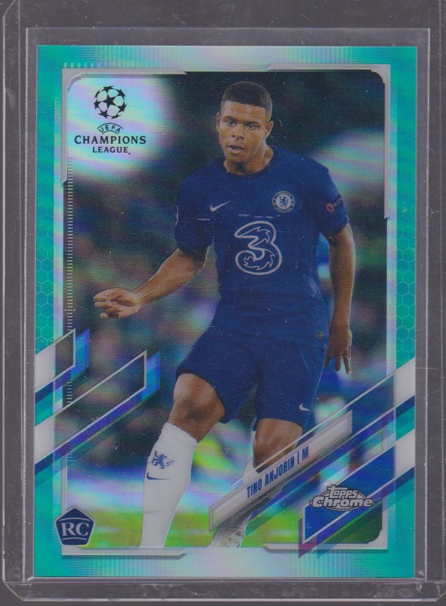 2021 TOPPS CHROME TINO ANJORIN ROOKIE 159/199 AQUA #97
