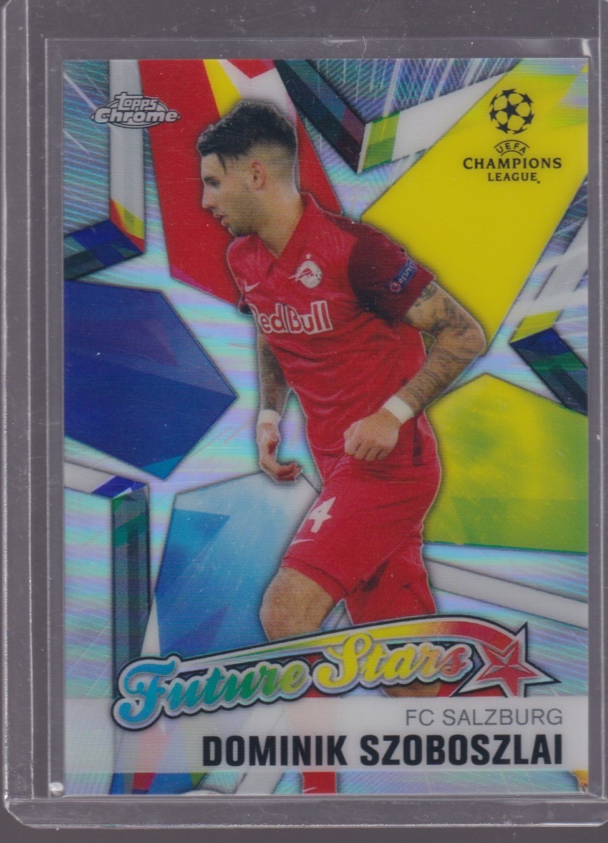 2021 TOPPS CHROME DOMINIK SZOBOSZLAI FUTURE STARS #FS-DS