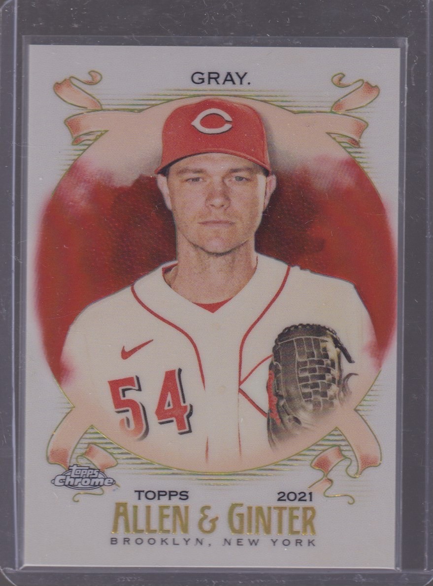 2021 TOPPS ALLEN & GINTER CHROME SONNY GRAY 18/25 ORANGE #230