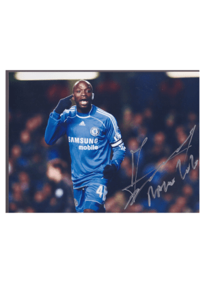 CLAUDE MAKELELE HAND SIGNED PHOTO