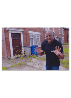 DION DUBLIN HAND SIGNED PHOTO