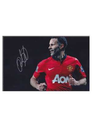 RYAN GIGGS HAND SIGNED PHOTO
