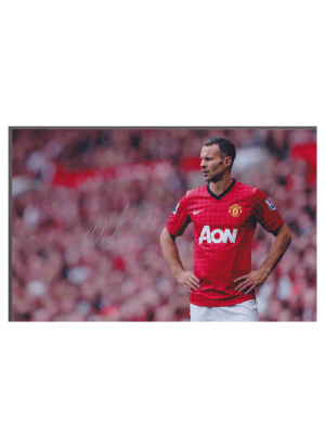 RYAN GIGGS HAND SIGNED PHOTO