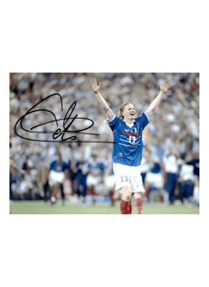 EMMANUEL PETIT HAND SIGNED PHOTO