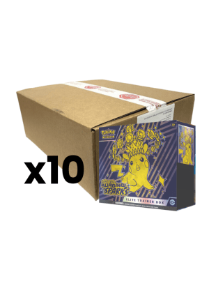 Scarlet & Violet – Surging Sparks Elite Trainer Box Sealed Case