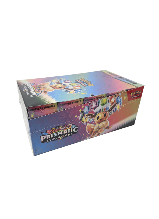 Scarlet & Violet – Prismatic Evolutions Booster Bundle Sealed Case