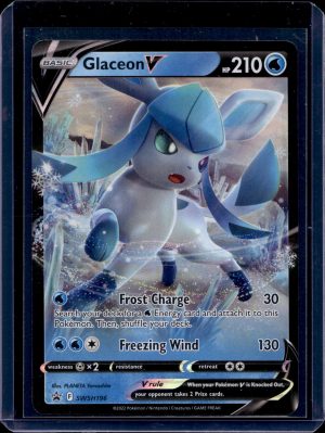 2022 POKEMON BLACK STAR PROMO GLACEON V SWSH196