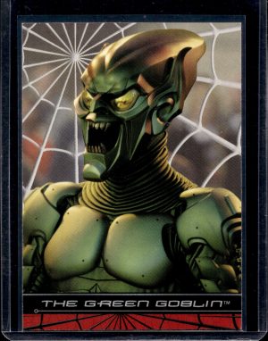 2002 TOPPS SPIDER-MAN THE GREEN GOBLIN #9