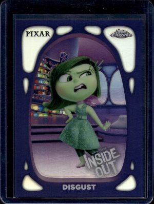 2024 TOPPS CHROME DISNEY INSIDE OUT DISGUST #HQ-5
