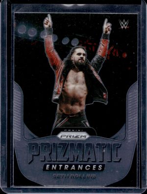 2022 PANINI PRIZM WWE SETH ROLLINS PRIZMATIC ENTRANCES #30