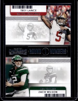 2021 PANINI CONTENDERS T.LANCE/Z.WILSON ROUND 1 NUMBERS #RN-TLA