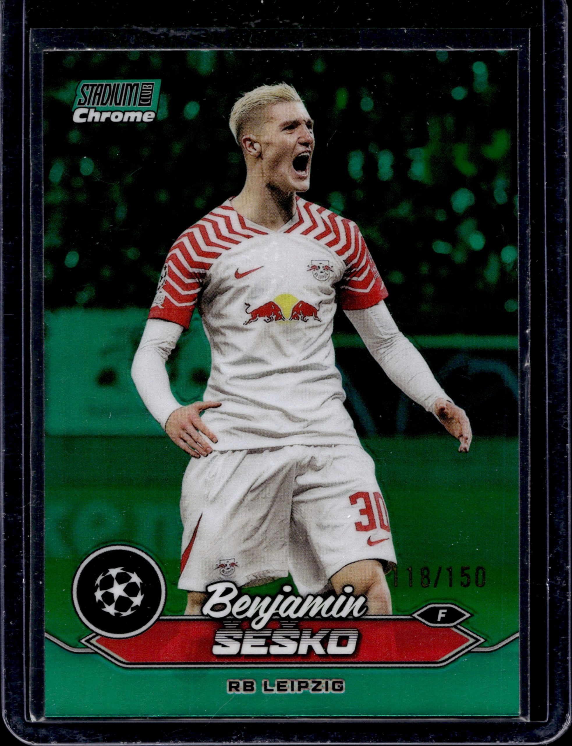 2024 TOPPS STADIUM CLUB CHROME BENJAMIN SESKO 118/150 GREEN #30