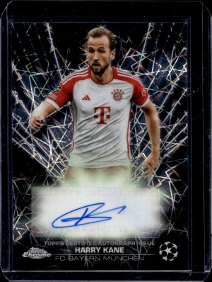 2024 TOPPS CHROME HARRY KANE BLACK LAZER AUTOGRAPH #BLA-HK