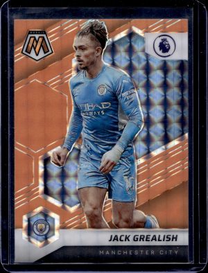 2022 PANINI MOSAIC JACK GREALISH ORANGE FLUORESCENT #15