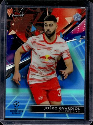2022 TOPPS FINEST JOSKO GVARDIOL 43/99 BLUE #90