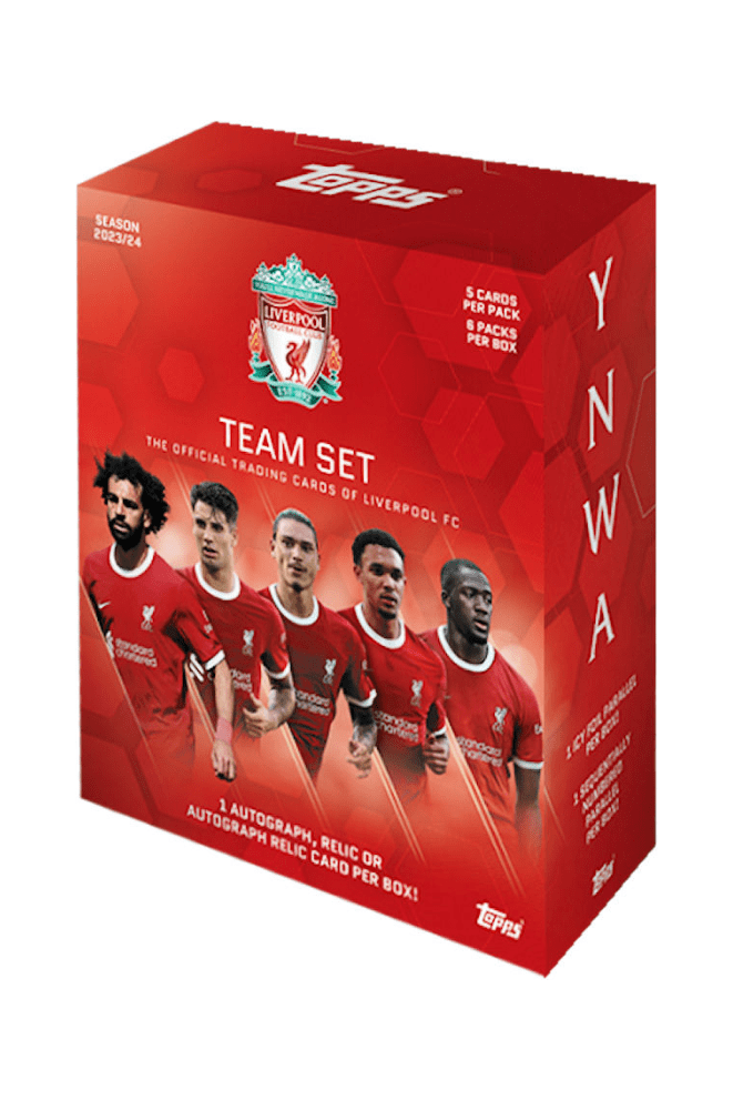 2023/24 Topps Liverpool FC Team Set