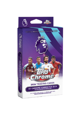 2026 Topps Chrome Premier League Hanger Box